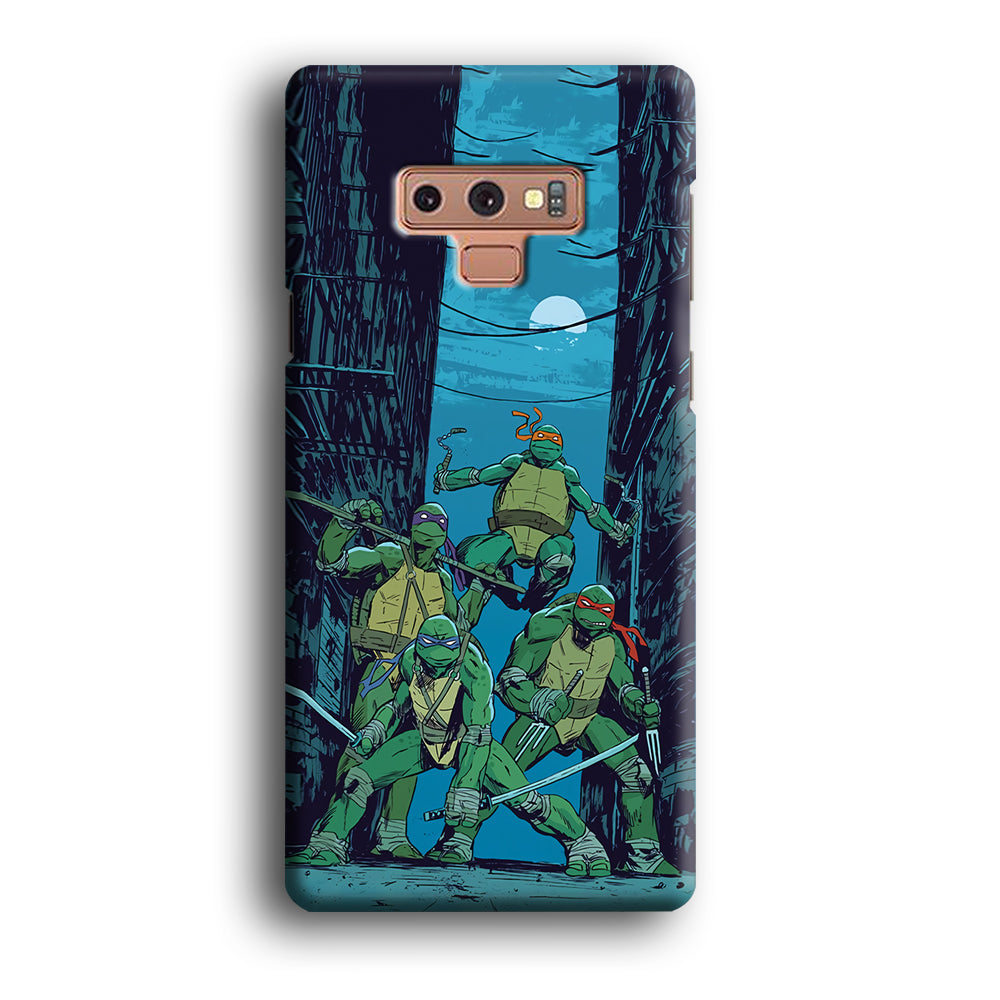 TMNT Squad Under The Moon Samsung Galaxy Note 9 Case