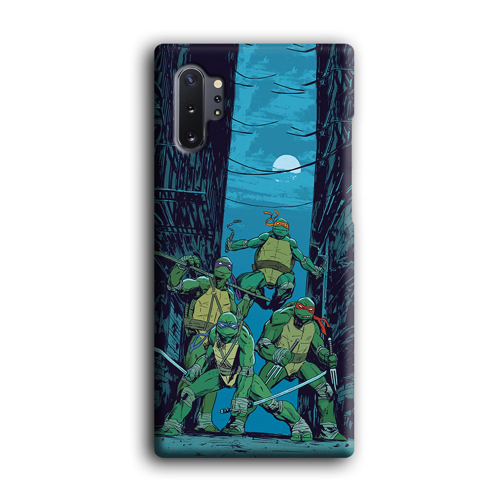 TMNT Squad Under The Moon Samsung Galaxy Note 10 Plus Case