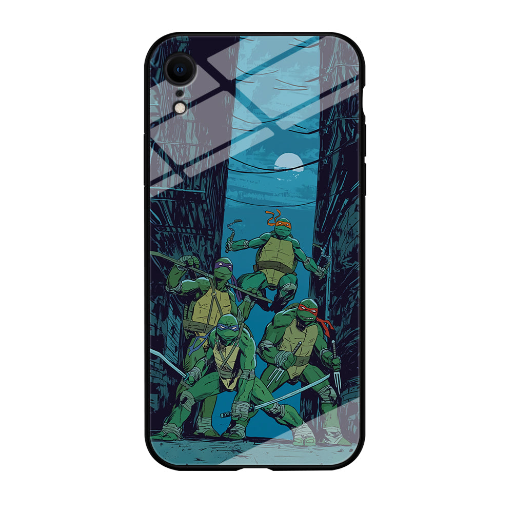 TMNT Squad Under The Moon iPhone XR Case