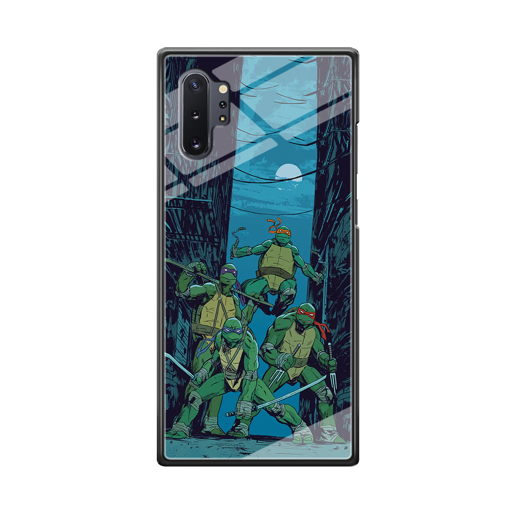 TMNT Squad Under The Moon Samsung Galaxy Note 10 Plus Case