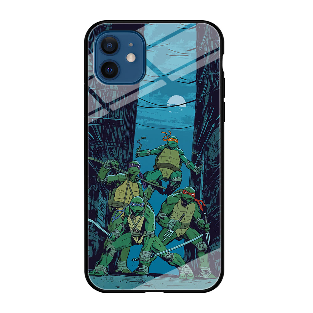 TMNT Squad Under The Moon iPhone 12 Case