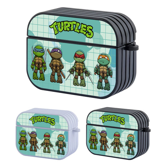 TMNT Towards Justice Hard Plastic Case Cover For Apple Airpods Pro