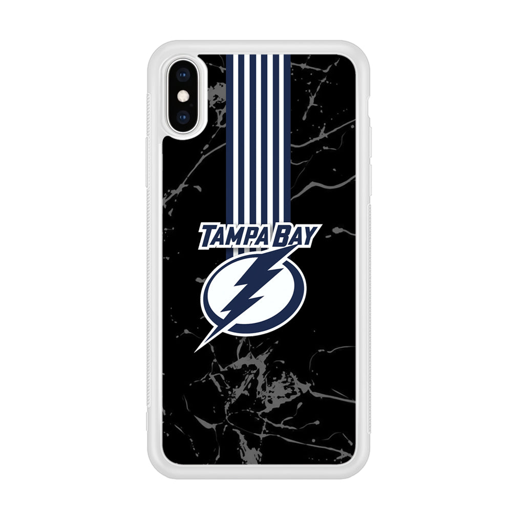 Tampa Bay Lightning Grey Light iPhone X Case