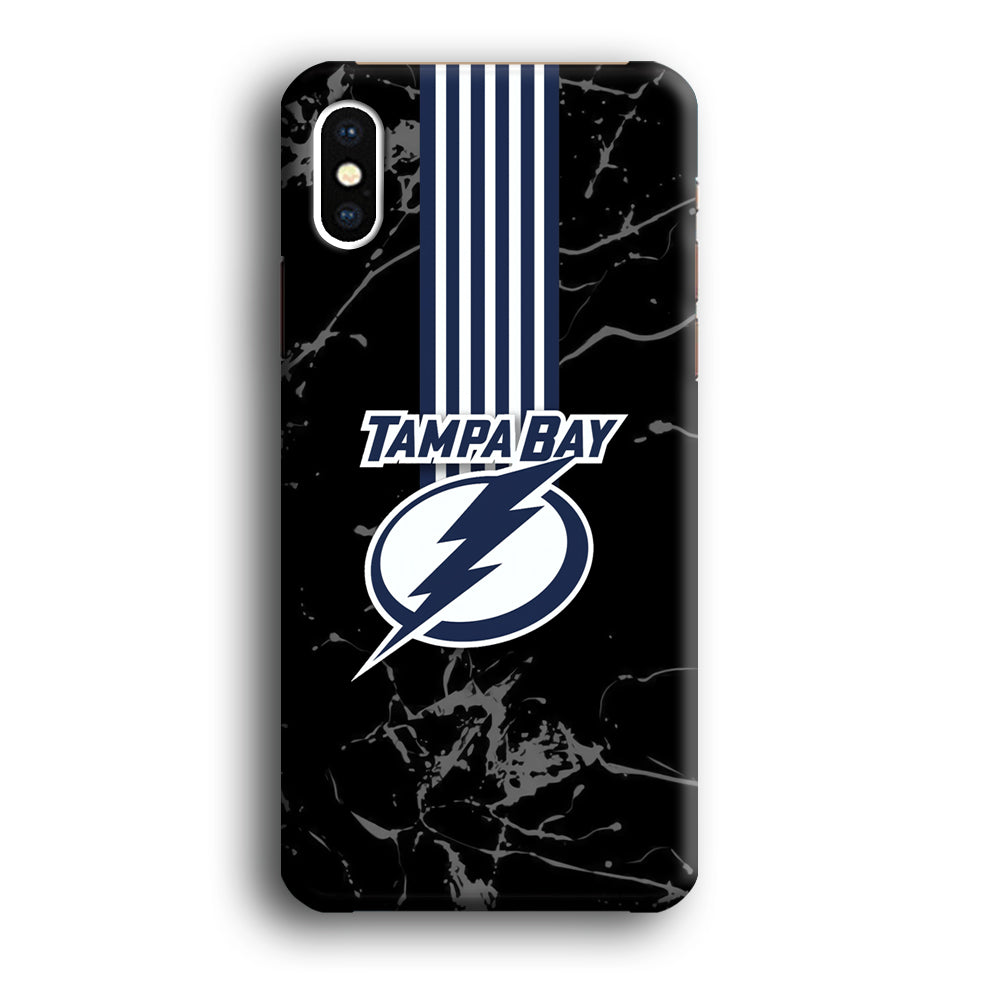 Tampa Bay Lightning Grey Light iPhone X Case