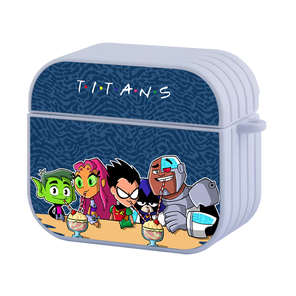 Teen Titans Go Ice Cream for Everybody Hard Plastic Case Cover For Apple Airpods 3