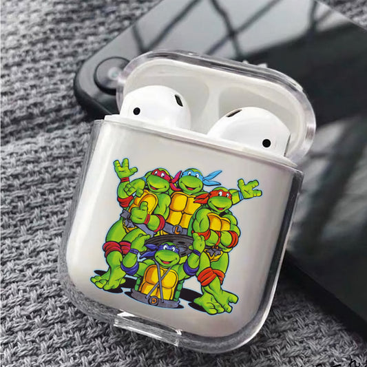 Teenage Mutant Ninja Turtles Protective Clear Case Cover For Apple Airpods