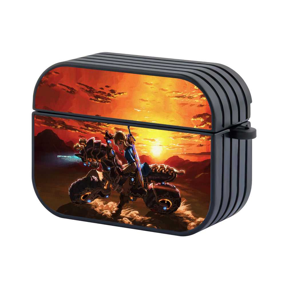 The Legend of Zelda Riding a Motorcycle Hard Plastic Case Cover For Apple Airpods Pro