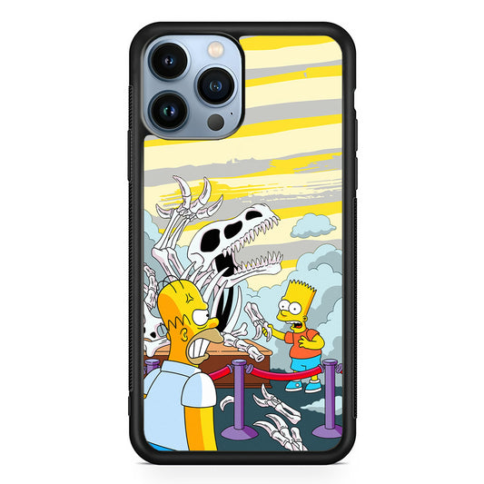 The Simpson Dad and Son Problems iPhone 13 Pro Max Case