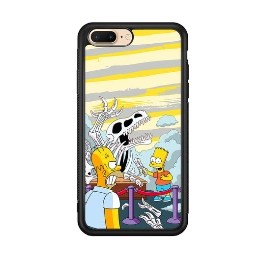 The Simpson Dad and Son Problems iPhone 7 Plus Case