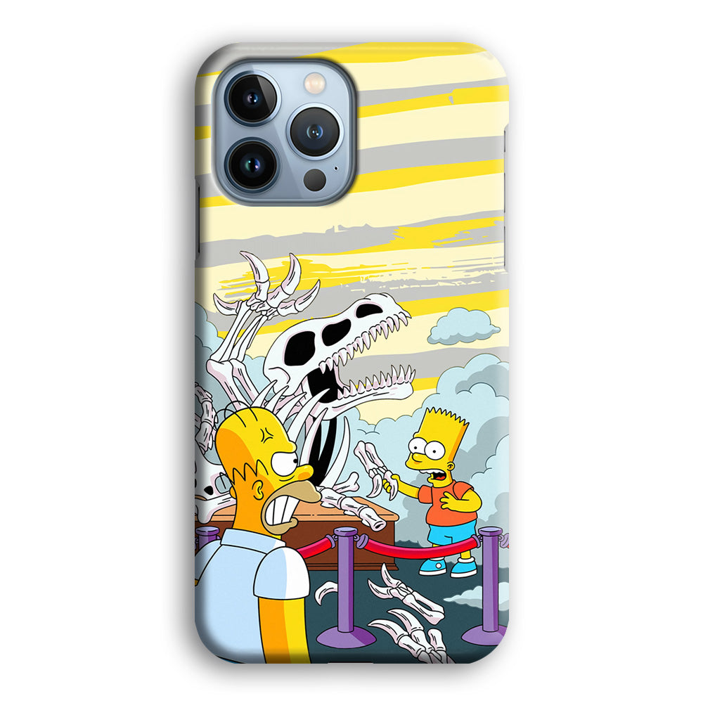 The Simpson Dad and Son Problems iPhone 13 Pro Case