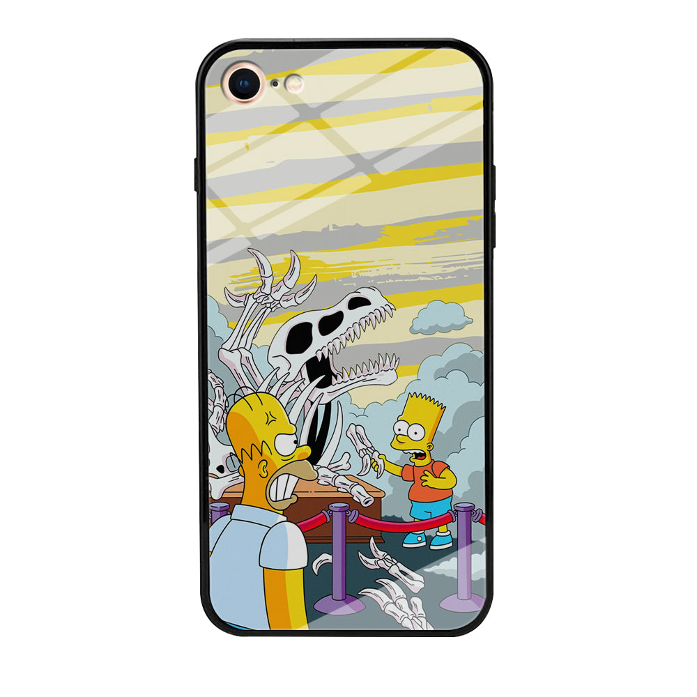 The Simpson Dad and Son Problems iPhone 7 Case