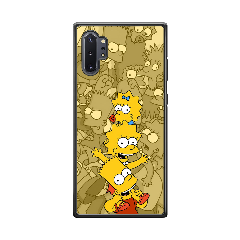 The Simpson Family Warmth Samsung Galaxy Note 10 Plus Case