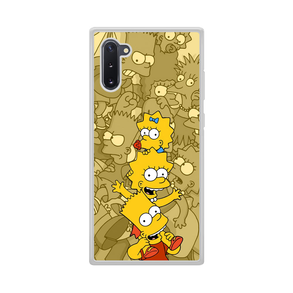 The Simpson Family Warmth Samsung Galaxy Note 10 Case