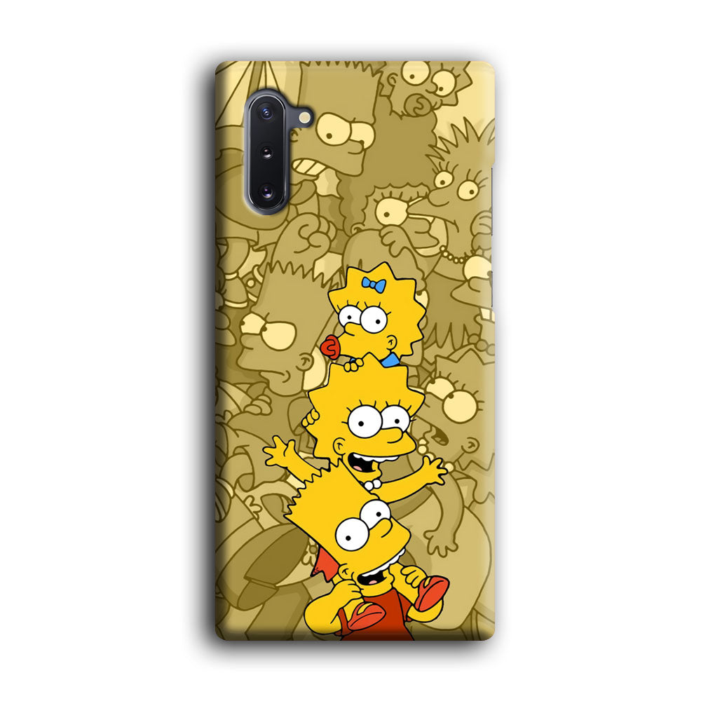 The Simpson Family Warmth Samsung Galaxy Note 10 Case