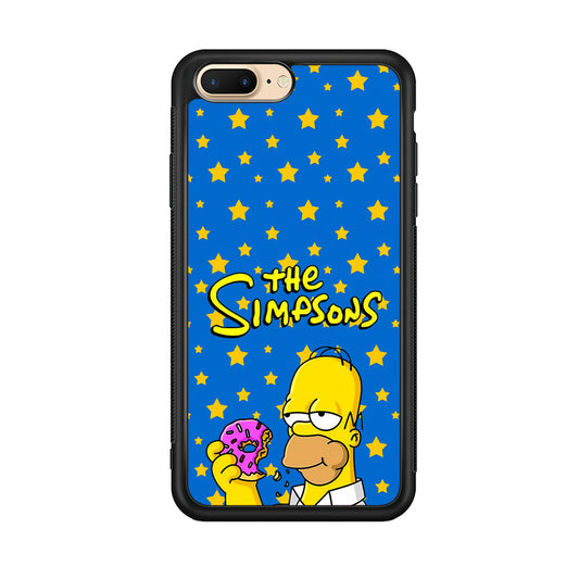 The Simpson Feel Good with Donut iPhone 7 Plus Case