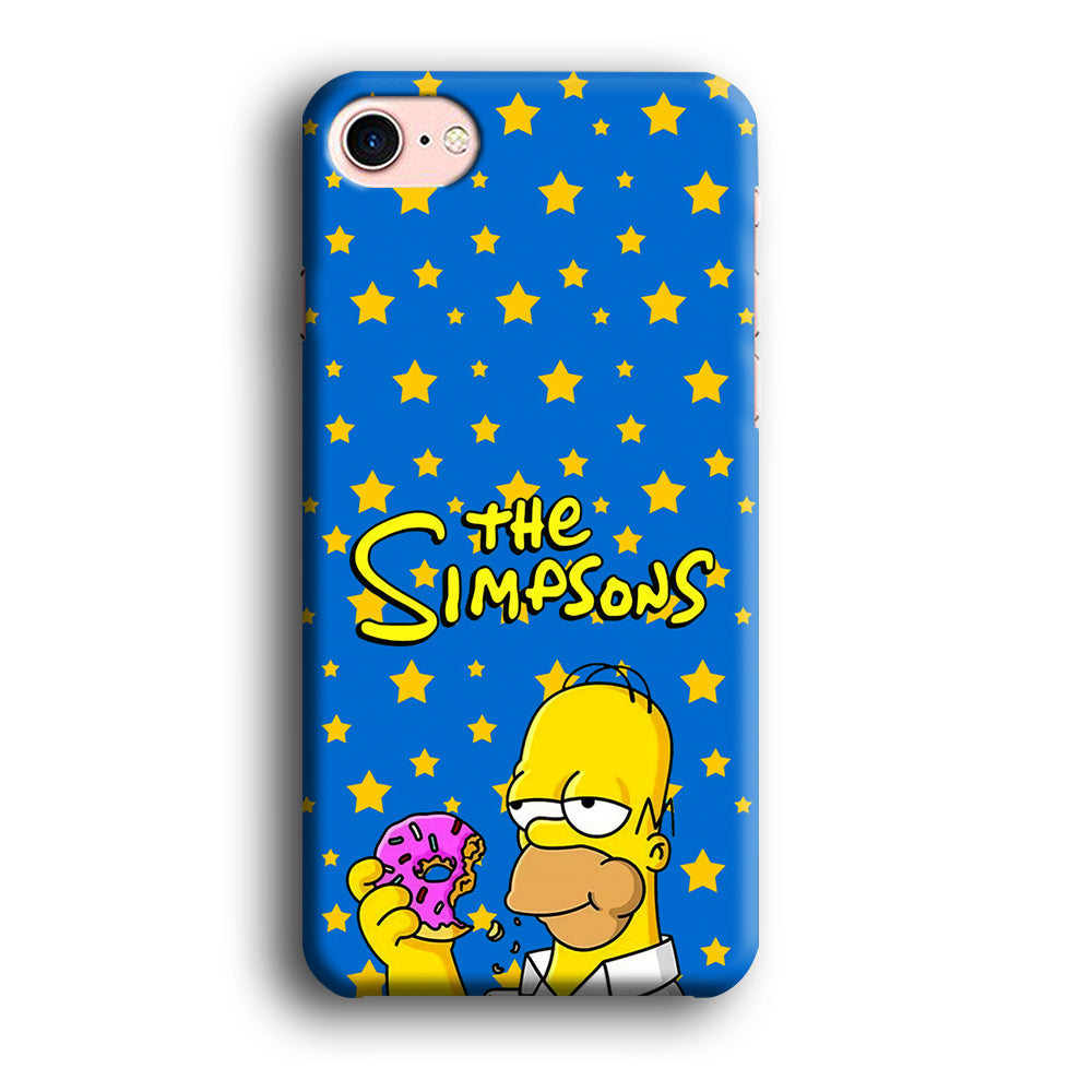 The Simpson Feel Good with Donut iPhone 7 Case