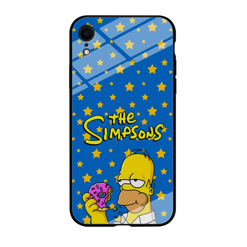 The Simpson Feel Good with Donut iPhone XR Case
