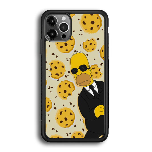 The Simpson Homer Cookies Seeker iPhone 12 Pro Case