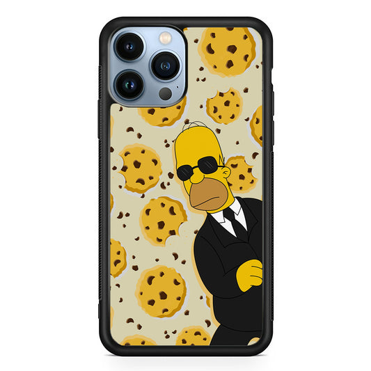 The Simpson Homer Cookies Seeker iPhone 13 Pro Max Case