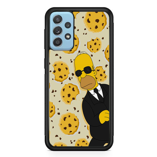 The Simpson Homer Cookies Seeker Samsung Galaxy A52 Case
