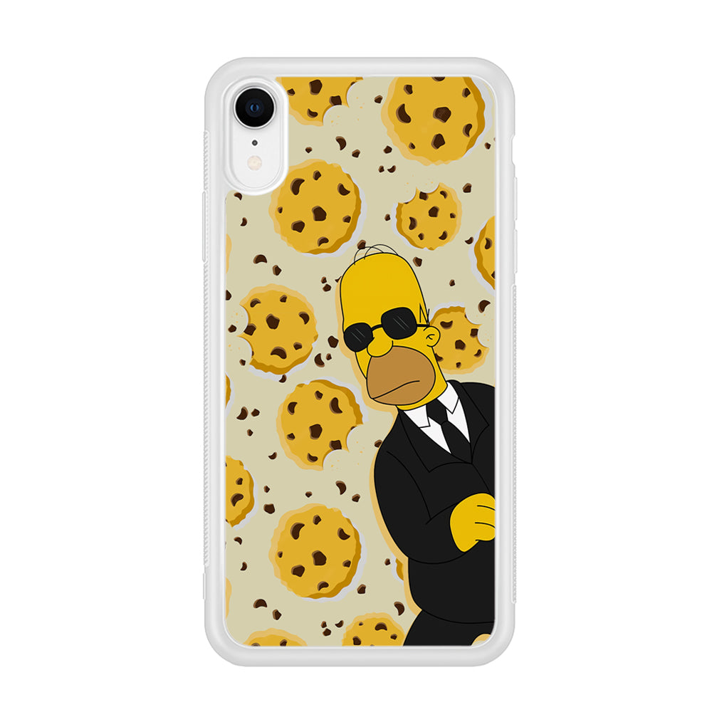 The Simpson Homer Cookies Seeker iPhone XR Case