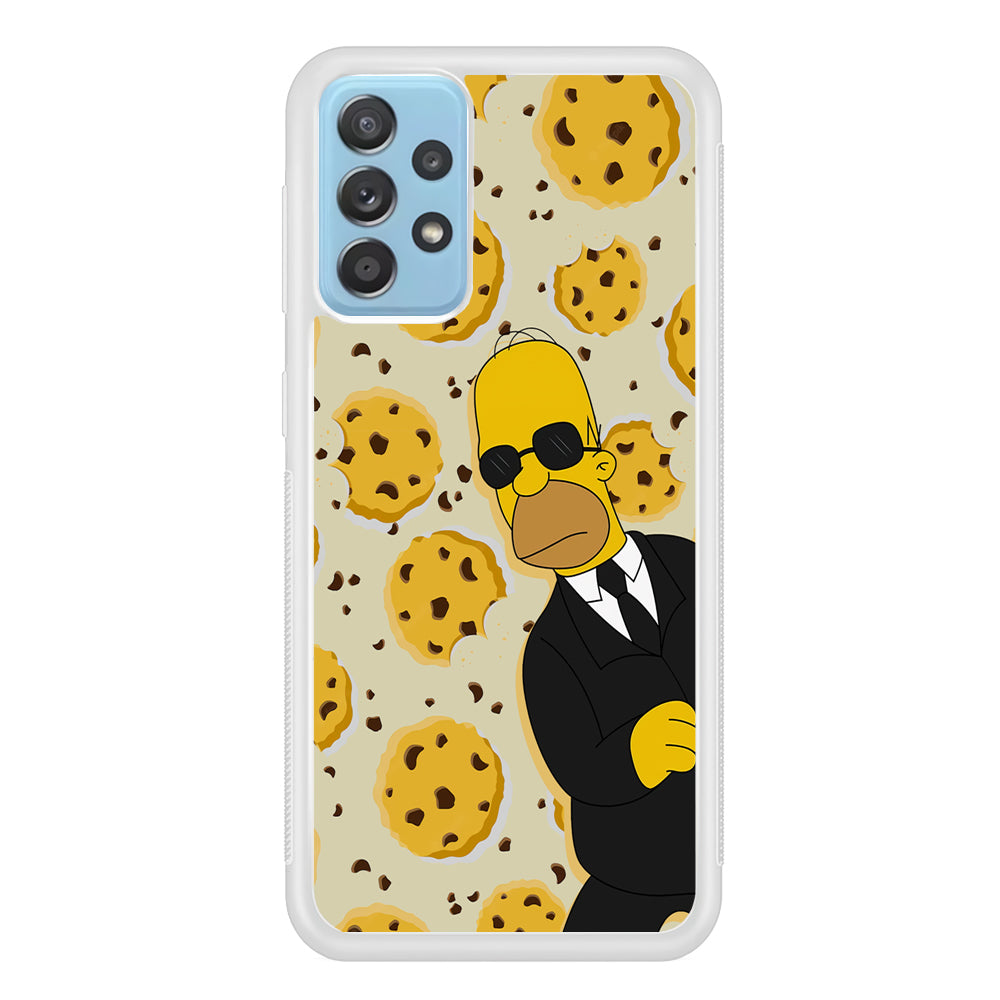 The Simpson Homer Cookies Seeker Samsung Galaxy A52 Case