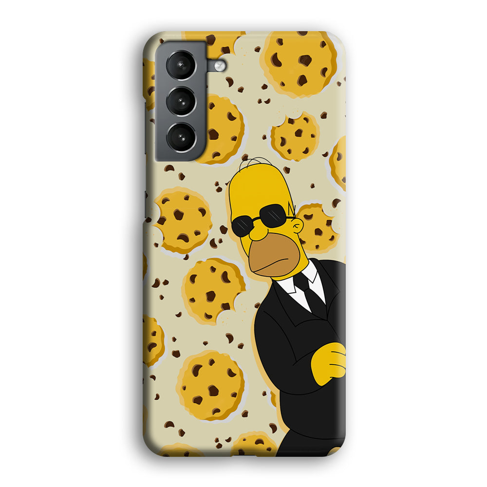 The Simpson Homer Cookies Seeker Samsung Galaxy S21 Case