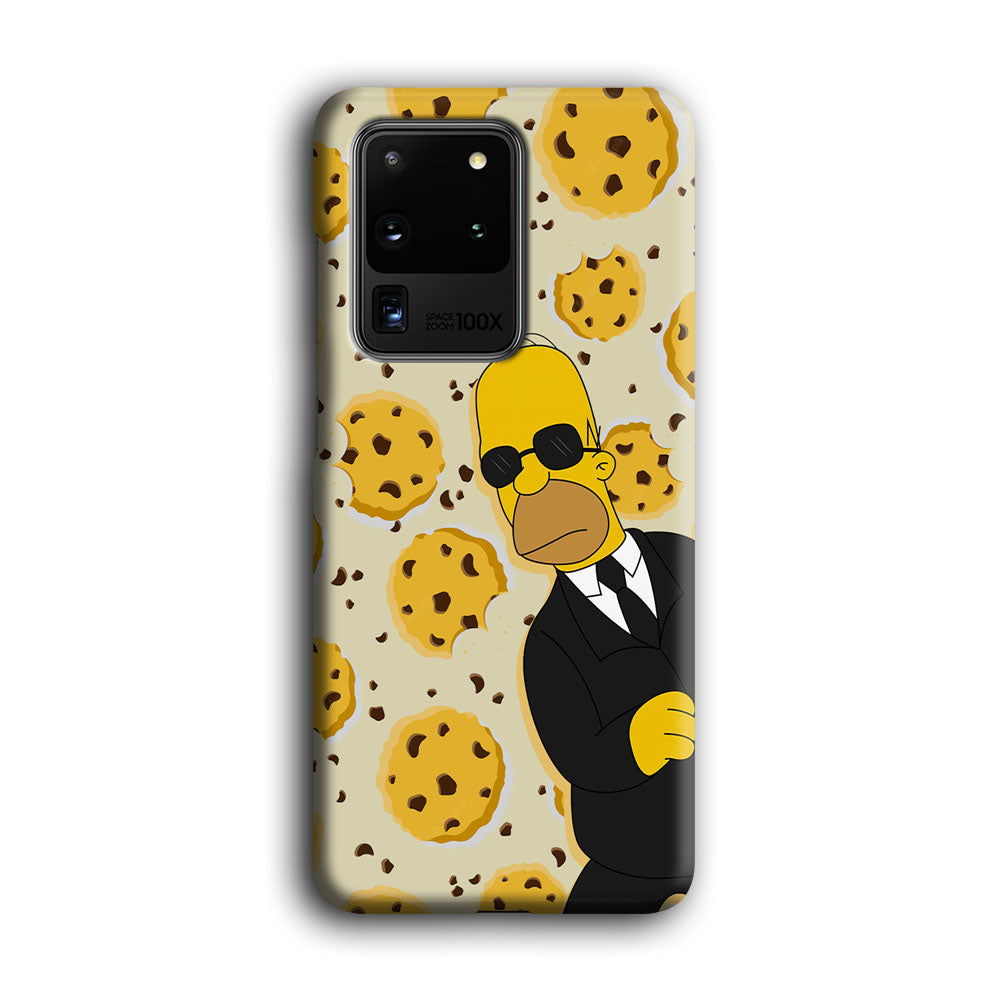 The Simpson Homer Cookies Seeker Samsung Galaxy S20 Ultra Case