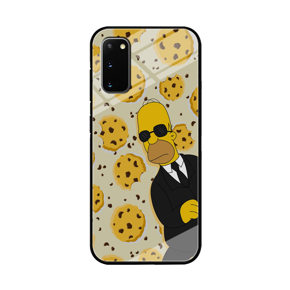 The Simpson Homer Cookies Seeker Samsung Galaxy S20 Case