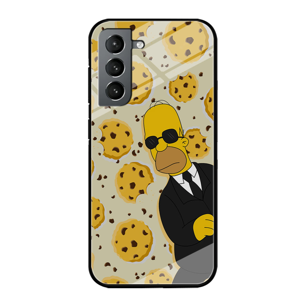 The Simpson Homer Cookies Seeker Samsung Galaxy S21 Case