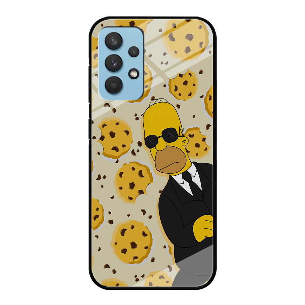 The Simpson Homer Cookies Seeker Samsung Galaxy A32 Case