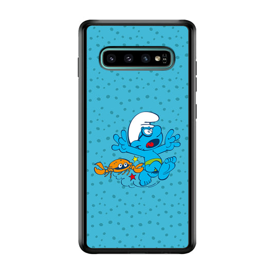The Smurfs Don't Be Naughty Samsung Galaxy S10 Case