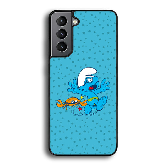 The Smurfs Don't Be Naughty Samsung Galaxy S21 Case