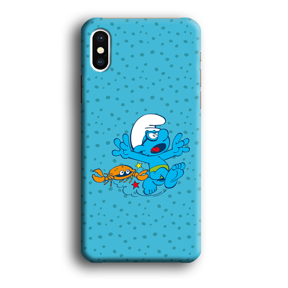 The Smurfs Don't Be Naughty iPhone X Case