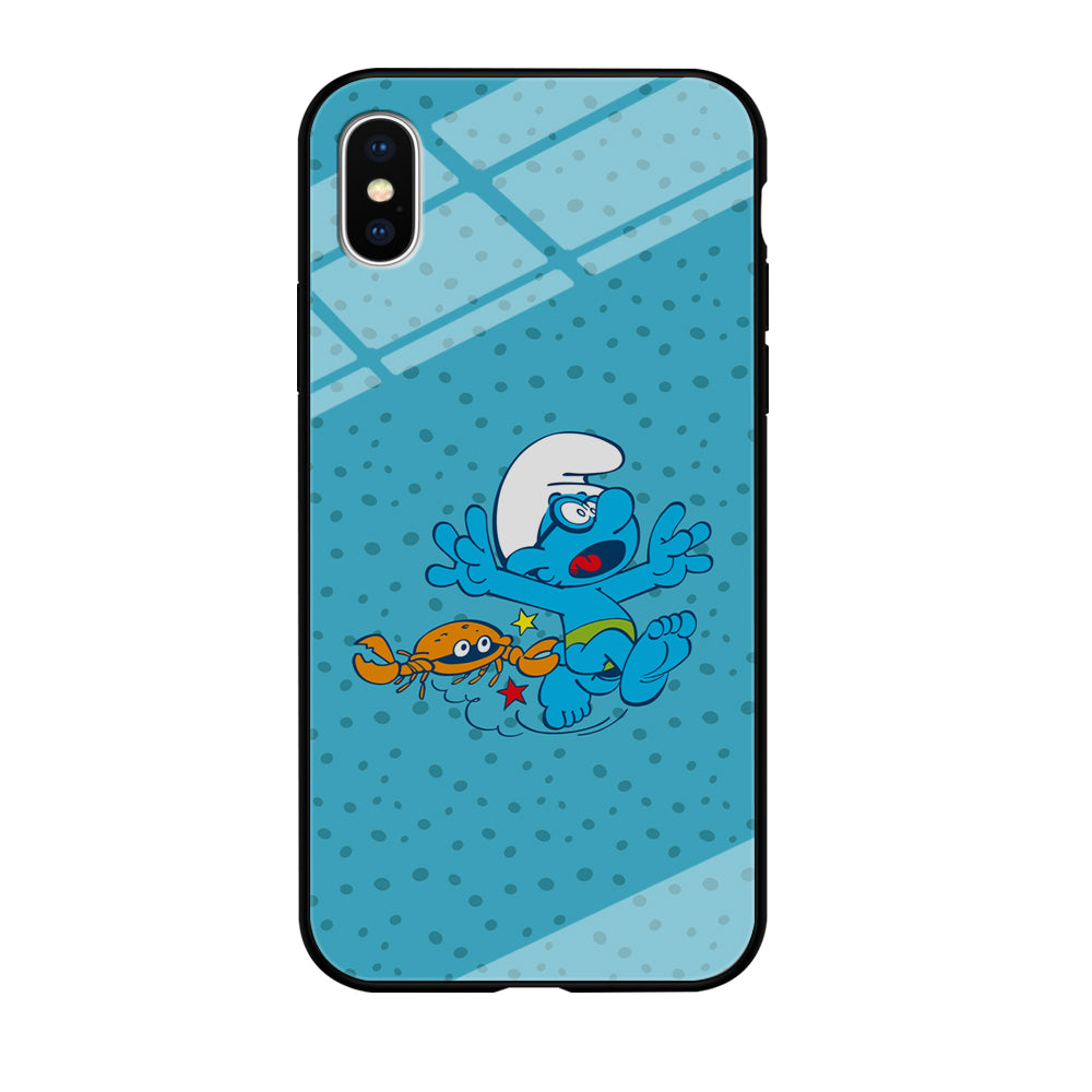The Smurfs Don't Be Naughty iPhone X Case