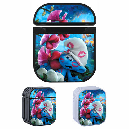 The Smurfs Kiss By Nature Hard Plastic Case Cover For Apple Airpods
