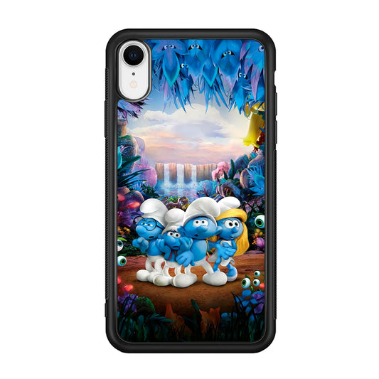 The Smurfs Lost in The Jungle iPhone XR Case