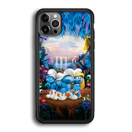 The Smurfs Lost in The Jungle iPhone 12 Pro Case
