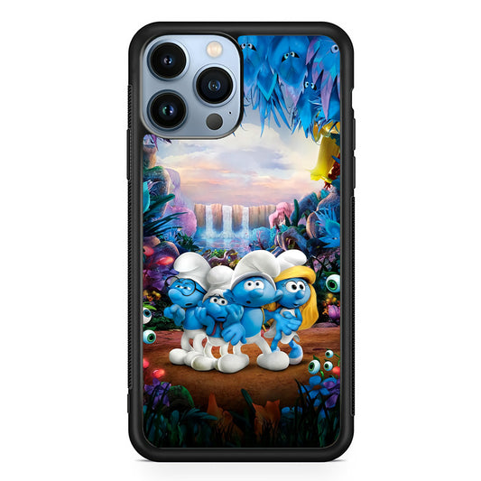 The Smurfs Lost in The Jungle iPhone 13 Pro Case
