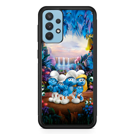The Smurfs Lost in The Jungle Samsung Galaxy A32 Case