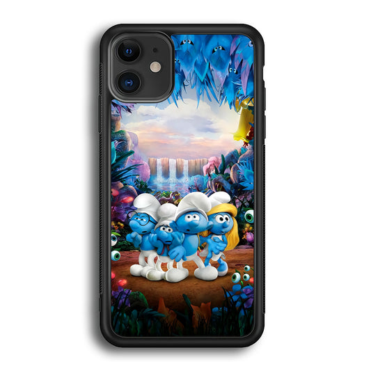 The Smurfs Lost in The Jungle iPhone 12 Case
