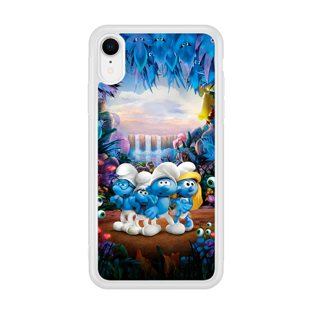 The Smurfs Lost in The Jungle iPhone XR Case