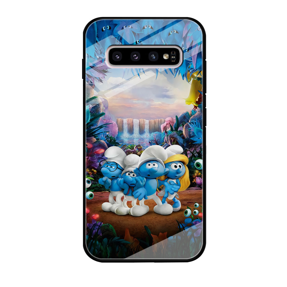The Smurfs Lost in The Jungle Samsung Galaxy S10 Plus Case