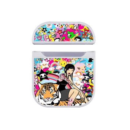 Tokidoki Comfort with Community Hard Plastic Case Cover For Apple Airpods