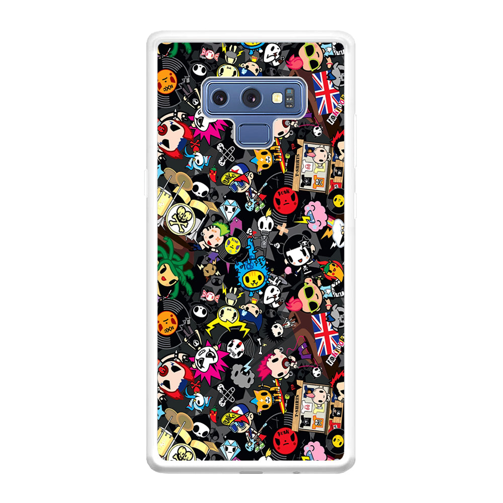 Tokidoki Punk Record Samsung Galaxy Note 9 Case