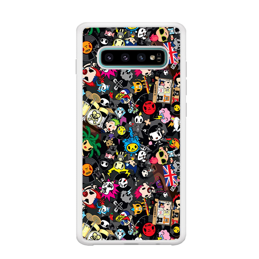 Tokidoki Punk Record Samsung Galaxy S10 Case