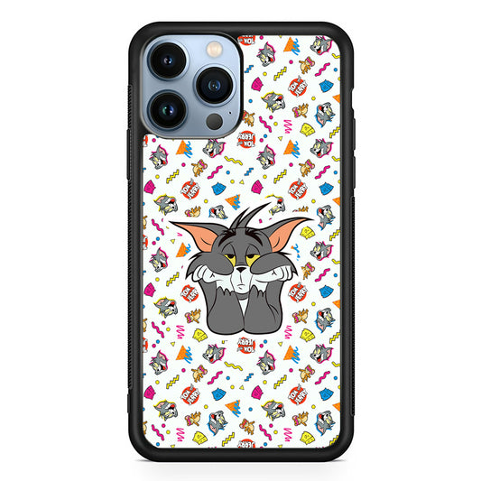 Tom and Jerry Bored Tom iPhone 13 Pro Case