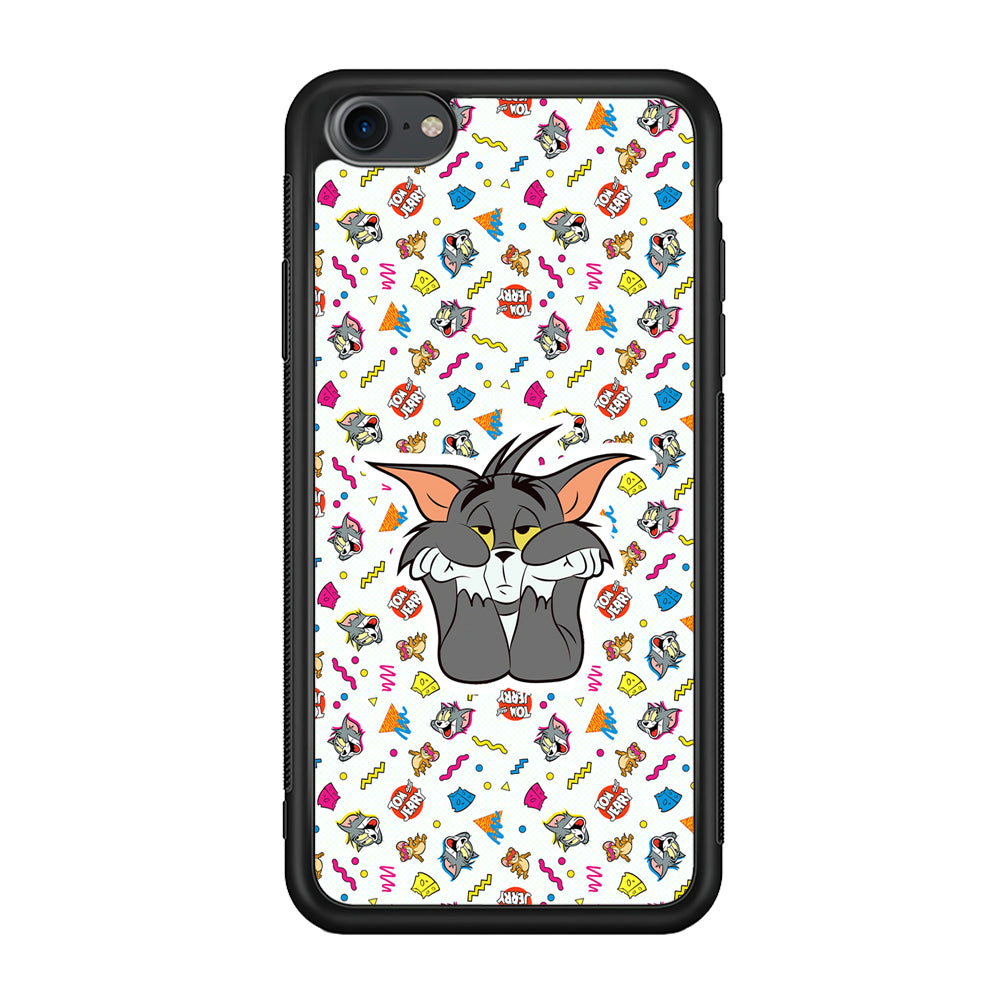 Tom and Jerry Bored Tom iPhone 7 Case