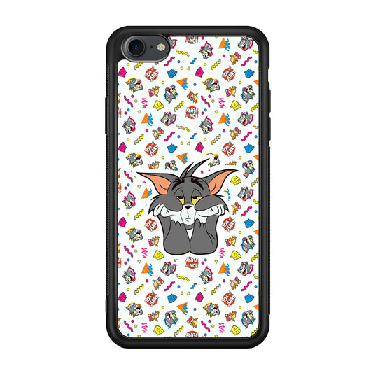 Tom and Jerry Bored Tom iPhone 7 Case