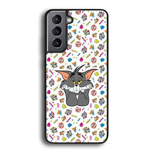 Tom and Jerry Bored Tom Samsung Galaxy S21 Case